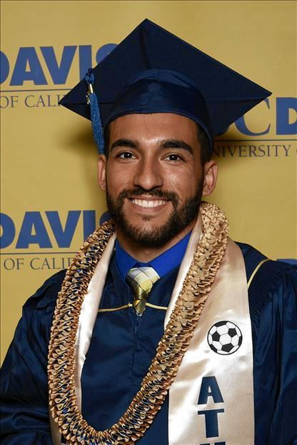 Evan Alvarez, Marian’s second son who completed BA in 2017