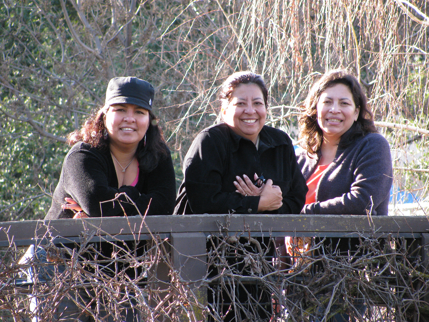 Left to right, Marian Moreno Lindo, Josephine Moreno and Felicia Moreno Morrison