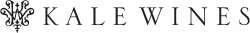 Kale Wines logo with serif uppercase lettering and ornate vine emblem