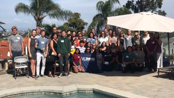 San Diego Alumni Posing