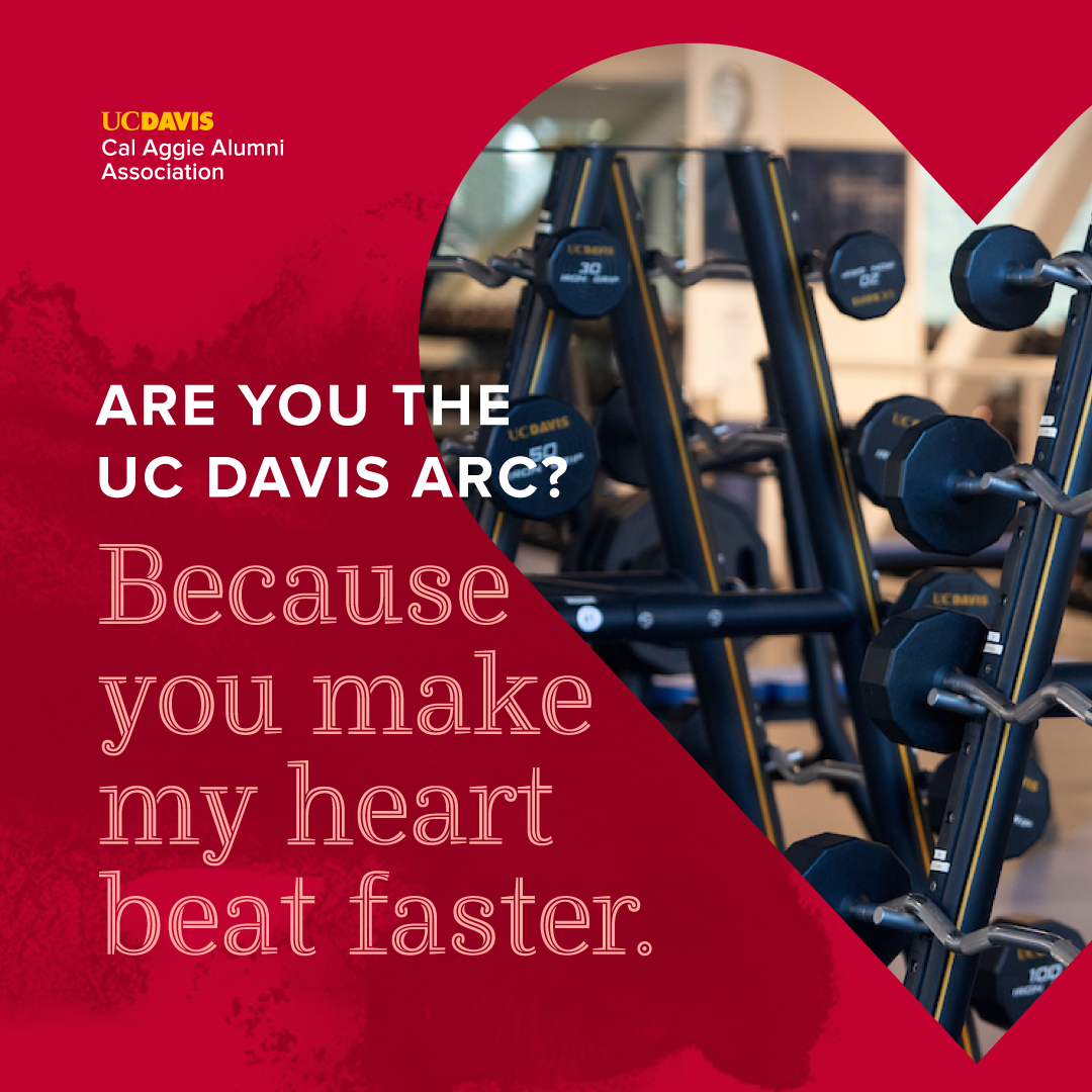 Are you the UC Davis ARC? You make my heart beat faster.