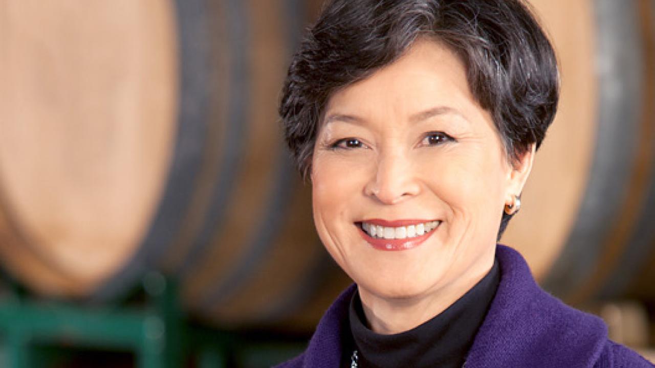 Janis Akuna splits her time between California and Hawaii, but always makes time to participate in the UC Davis Wine Program.