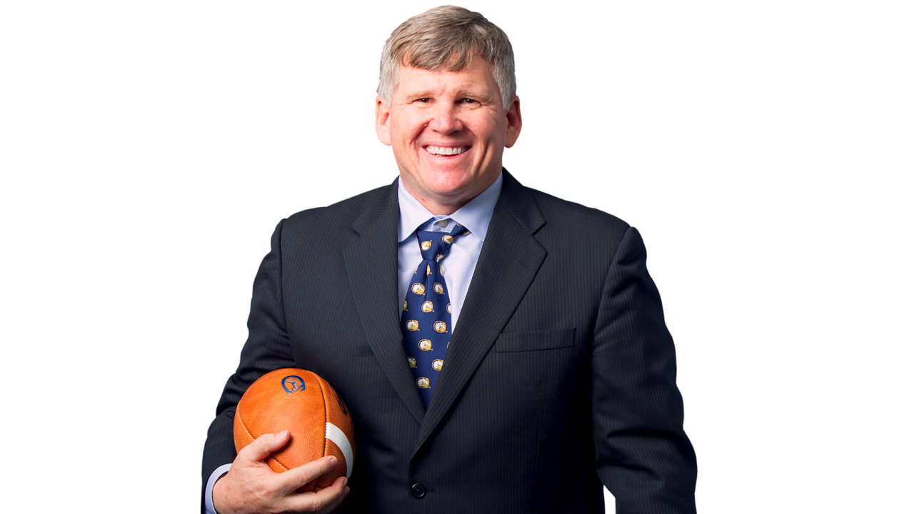In his first few months on the job, new head football coach Dan Hawkins recruited a class of 32 for the 2016-17 season— nearly double the Aggies’ previous record class of 18, set in 2010. Dan Hawkins
