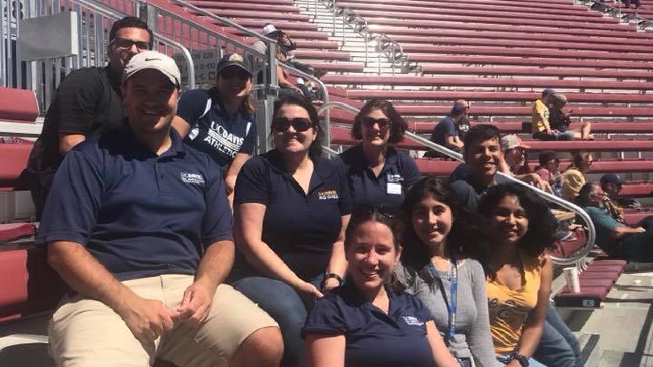 CAAA Staff at the Stanford vs. Davis Game