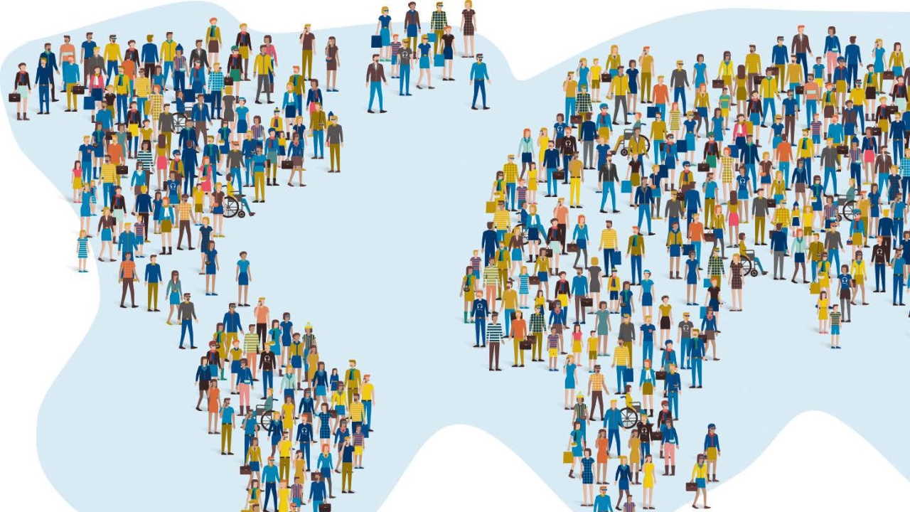 World connection graphic