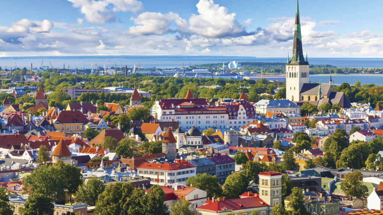 View of Tallinn, Estonia