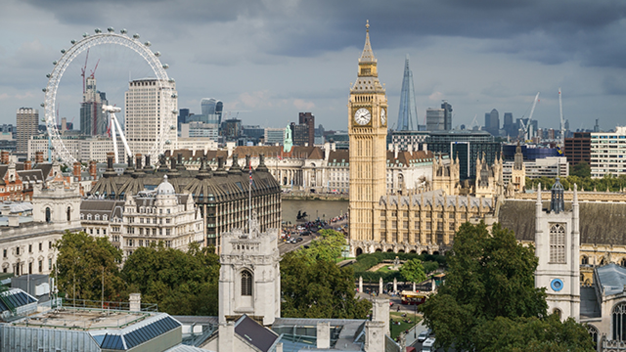 London skyline