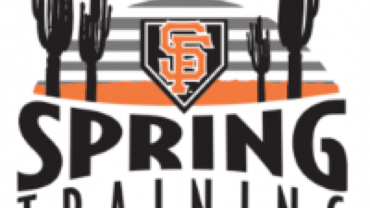 San Francisco Giants Logo, spring training text