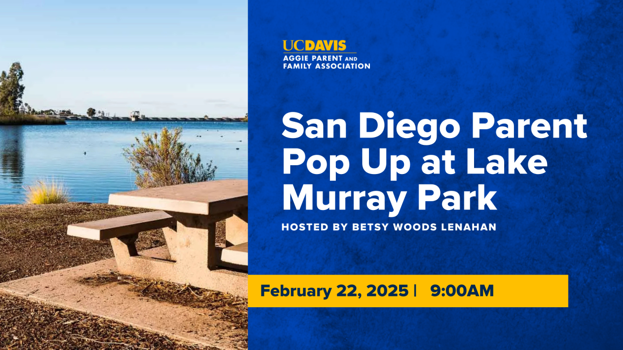 San Diego Parent Pop Up at Lake Murray Park