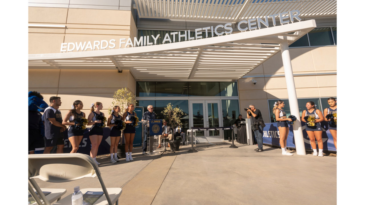 The Edwards Family Athletic Center opening