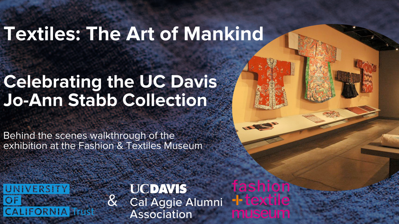 Fashion Textiles Museum Social with UK Trust Banner Image