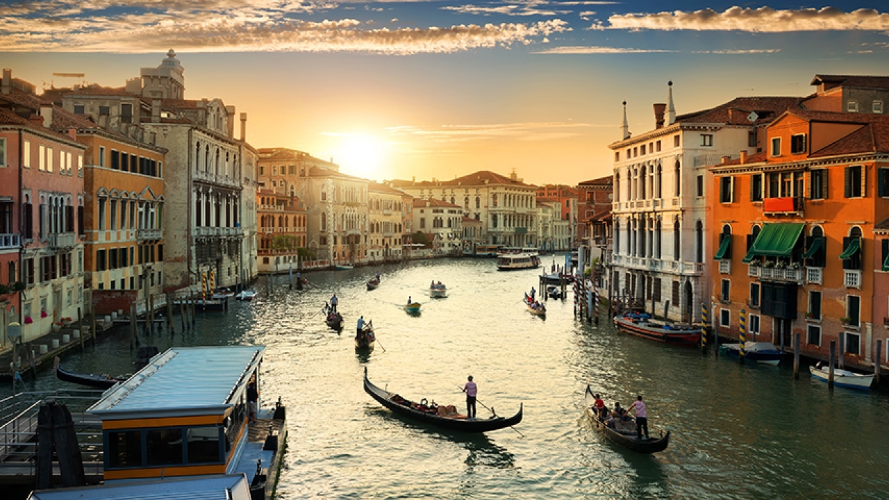 Grand Canal in Venice, Italy
