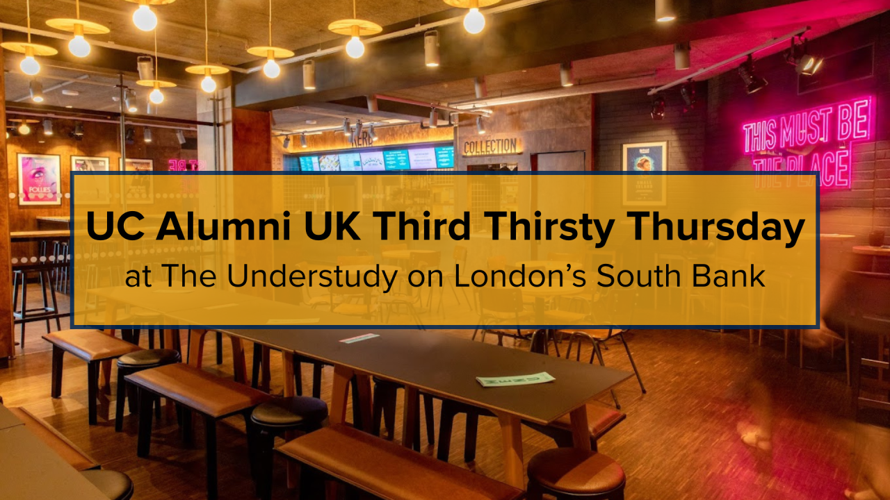 UC Alumni UK Third Thirsty Thursday