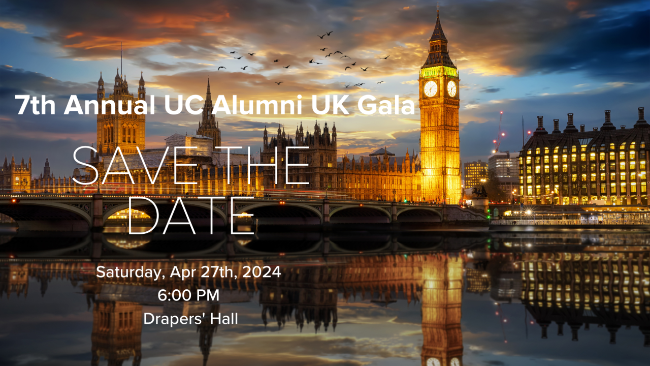 UC UK Trust Gala Banner
