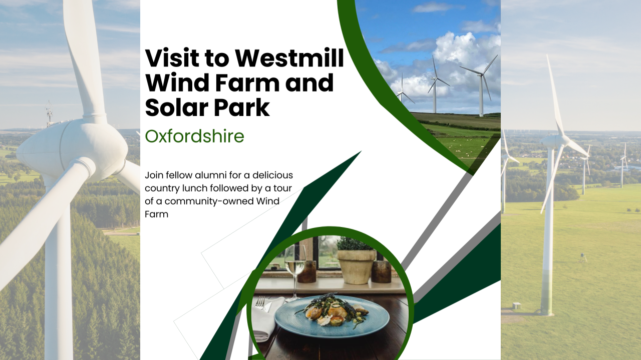 UC Sustainability Network Westmill Wind Farm Tour