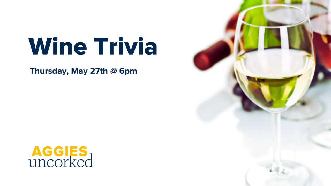 Wine Trivia Thursday May 27th at 6pm