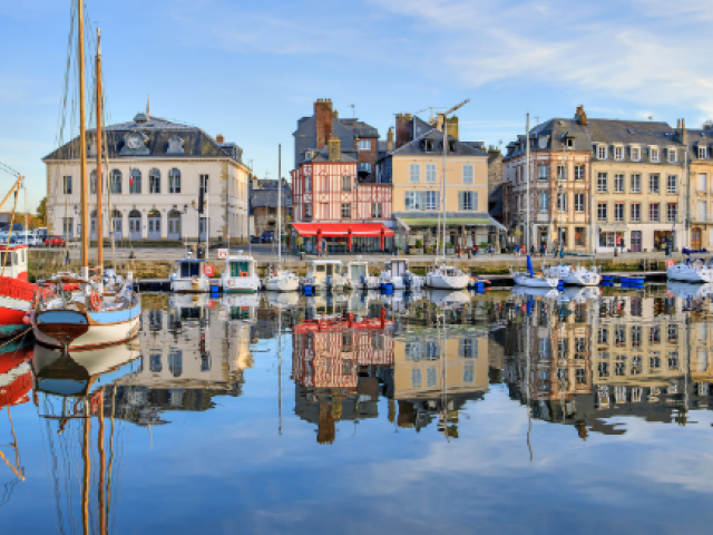 honfleur harbor