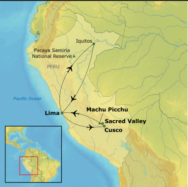 map peru