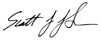 Scott Judson's signature