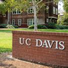 UC Davis sign l