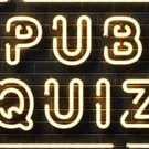 Pub Quiz written in neon lights
