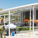 Front of the Manetti Shrem Museum