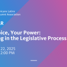 UC CLAA Webinar Graphic: Your Voice, Your Power: Engaging in the Legislative Process