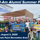 Fil-Am Summer Social advertising flyer, San Mateo, Aug 2nd. 
