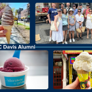 NYC alumni and ice cream photos