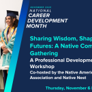 Photo of Native Graduation Celebration on the NCDM template. 