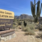 Entrance Sign to Sabino Canyon Recreation Area