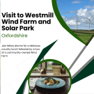 UC Sustainability Network Westmill Wind Farm Tour