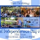 Image advertising Yom Ha'atzmut at the Hillel House on May 1st