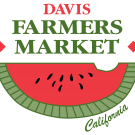 watermelon logo for the Davis Farmers Market 