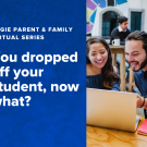 "You dropped off your student, now what?" webinar on October 6th at 5pm
